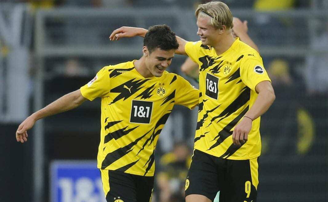  哈兰德戴帽助多特大胜法兰克福  